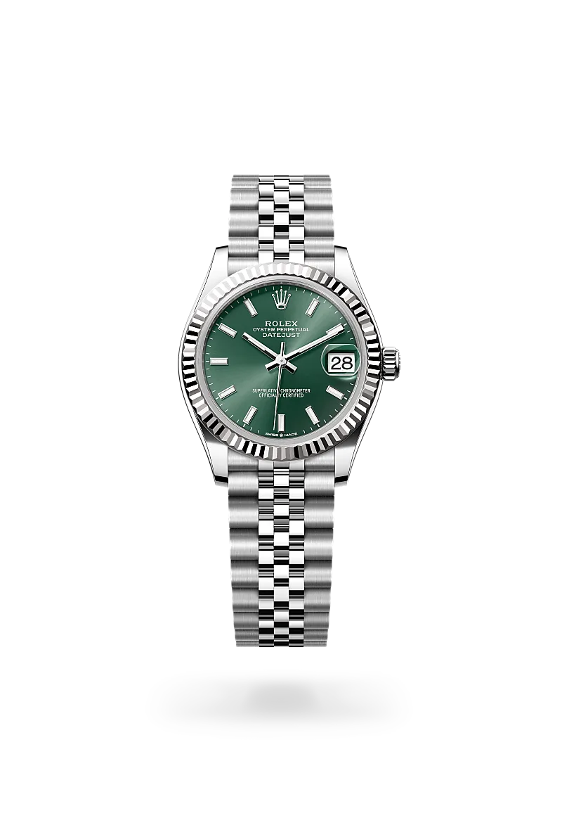 Rolex Datejust 31 White Gold Rolesor Oystersteel, M278274-0018